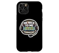 Sois Gentil avec Moi, Je pourrais Te sauver la Vie Funny 911 Dispatcher Coque pour iPhone 11 Pro
