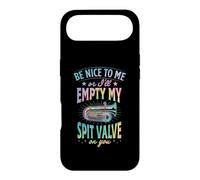 Sois Gentil avec Moi ou Je viderai ma Valve sur toi Tuba Coque pour iPhone Air