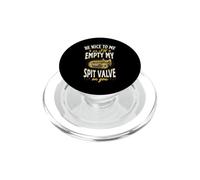 Sois Gentil avec Moi ou Je viderai ma Valve sur toi Tuba PopSockets PopGrip pour MagSafe