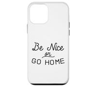Sois Gentil ou rentre chez toi Gentillesse Inclusion Amour Indivisible Coque pour iPhone 12 Mini