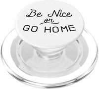 Sois Gentil ou rentre chez toi Gentillesse Inclusion Amour Indivisible PopSockets PopGrip pour MagSafe