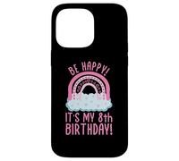 Sois Heureuse ! C'est Mon 8e Anniversaire ! 8 Ans, 8e Anniversaire Coque pour iPhone 14 Pro Max