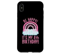 Sois Heureuse ! C'est Mon 8e Anniversaire ! 8 Ans, 8e Anniversaire Coque pour iPhone XS Max