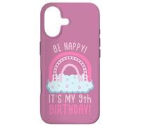 Sois Heureuse ! C'est Mon 9e Anniversaire ! 9 Ans, 9e Anniversaire Coque pour iPhone 17