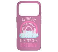 Sois Heureuse ! C'est Mon 9e Anniversaire ! 9 Ans, 9e Anniversaire Coque pour iPhone 17 Pro