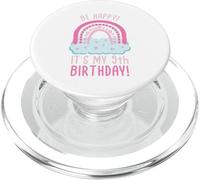 Sois Heureuse ! C'est Mon 9e Anniversaire ! 9 Ans, 9e Anniversaire PopSockets PopGrip pour MagSafe