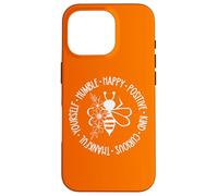 Sois Humble, Heureuse, Positive, Gentille, curieuse, reconnaissante toi-même. Coque pour iPhone 16 Pro