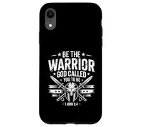 Sois Le Guerrier Que Dieu t'a appelé à être Un Verset de la Bible Coque pour iPhone XR