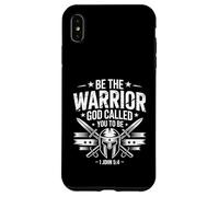 Sois Le Guerrier Que Dieu t'a appelé à être Un Verset de la Bible Coque pour iPhone XS Max