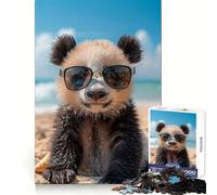 Sois Le Panda Cool ! Puzzle de 1000 pièces pour Adolescents, Exercice Mental, Divertissement léger, Cadeau Unique et Confortable (38x52cm)