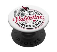 Sois ma Saint-Valentin, Doux Message d'amour PopSockets PopGrip Adhésif