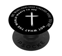 Sois Qui Dieu t'a appelé à être, Cross PopSockets PopGrip Adhésif