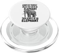 Sois toi-même, sauf si tu Peux être Un éléphant PopSockets PopGrip pour MagSafe