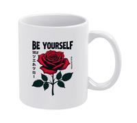 Sois Toi-Même Tasse Avec Poignée Tasses Céramique Tasse À Café 330Ml Pour Thé Chocolat Chaud Collègue