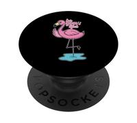 Sois Ton Beau Flamant Rose PopSockets PopGrip Adhésif