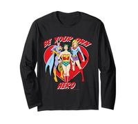 Sois Ton Propre héros Wonder Woman Supergirl Batgirl Unite Manche Longue