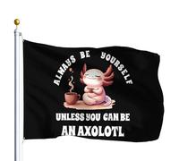 Sois Toujours Toi-Même, Sauf Si Tu Peux Être Un Axolotl Drôle. Bannière Cour 90X150Cm Durable Suspendre Décoration Bannière Drapeau Pour Événement Clubs Chambres