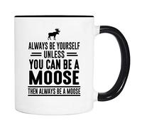 Sois Toujours Toi-Même, Sauf Si Tu Peux Être Un Orignal, Alors Sois Toujours Un Orignal. Tasse À Café Pratiques Tasses À Thé Humour Tasse Pour Travail Chocolat Chaud Cacao 330Ml