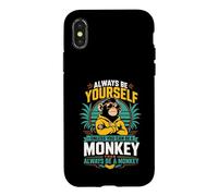 Sois Toujours toi-même, sauf si tu Peux être Un Singe Coque pour iPhone X/XS
