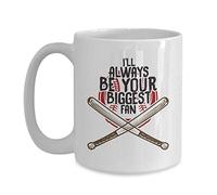 Sois Toujours Ton Plus Grand Fan De Baseball Tasses À Thé Céramique Mug À Café Avec Anse Tasse Pour Cuisine Espresso Maison 330Ml