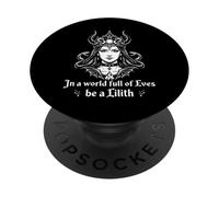 Sois Un Ange démon Lilith Occulte Gothique drôle PopSockets PopGrip Adhésif