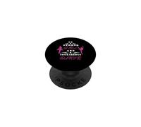 Sois Une Fille Forte et Une Danseuse courageuse PopSockets PopGrip Adhésif