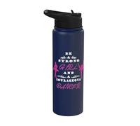 Sois une fille forte et une danseuse courageuse Stainless Steel Insulated Water Bottle