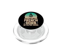Soit Vous Aimez Le cor français ou Vous Vous trompez PopSockets PopGrip pour MagSafe