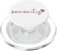 Soixante-dix 70 Ans Mignon pour Les Femmes pour Son 70e PopSockets PopGrip pour MagSafe