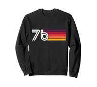 Soixante-Seize 1976 Rétro 50e Anniversaire Sweatshirt
