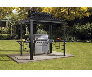 Sojag Abri pour Barbecue Aluminium et Acier Galvanisé Messina 2 x 3 m - SJ00500
