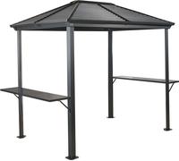 Sojag Aluminium Grill Pavillon Ventura 58 gris basalte 293x179x245 cm