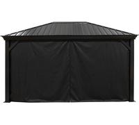 Sojag Rideaux avec clips pour pavillon Marsala 1220 Noir