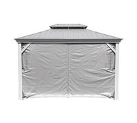 Sojag Rideaux avec clips pour pavillon Messina 1012 Taupe