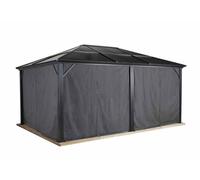 Sojag Set de rideaux en polyester pour tonnelle Sojag Meridien 17,53 m² - SJ07601