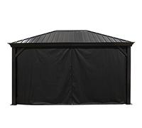 Sojag Tonnelle Marsala 12 x 20 cm avec clips Noir