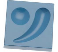 SOJAM Lot de 50 X Magnet emballé Individuellement sous Blister - Forme Carré de Coloris alétaoire Unique par lot.Idéal pour Pro ou revendeur, Aleatoire