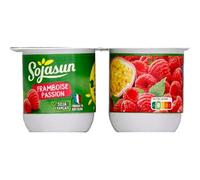 Sojasun Dessert Végétal Framboise Passion 4 x 100 g