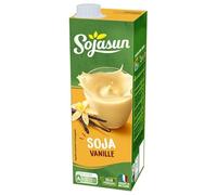 SOJASUN - Sojasun Boisson Au Soja Saveur Vanille Brique Prisma 1L - Lot De 4
