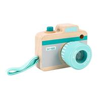 SOKA Mon premier appareil photo en bois avec kaléidoscope multi-prismes objectif éducatif multi-sensoriel portable pour enfants garçons filles tout-petits de 3 ans et plus