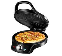 SOKANY Four A Pizza Electrique 220 ℃,Four Pizza Puissance 2000W,Pizza Party Pour 4-5 Personnes,5 Vitesses Pour Régler La Température à Volonté Fours à Pizza.Noir-08034