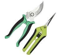 SOKAWO Sécateur De Jardin Professionnel; Ciseaux à Fleurs, Pour Plantes, Qualité Avec Lame Extra-Tranchante Pour Coupes Propres et Précises, Confortable Dans La Main