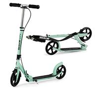 SOKE Trottinette Soke City – loisirs, ABEC-9, grandes roues 20 cm – Verte