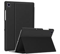 Soke Coque pour Samsung Galaxy Tab A7 10.4 (modèle 2020 SM-T500/T505/507), étui de Protection Folio Fin en TPU Intelligent, Angles de Vue Multiples pour Samsung Galaxy Tab A7 10,4", Noir