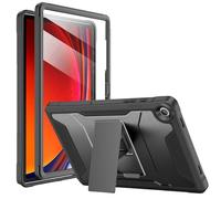 Soke Étui pour Samsung Galaxy Tab A9+ 2023, avec Protecteur d'écran intégré et béquille, Coque de Protection intégrale Robuste pour Tablette Galaxy Tab A9 Plus 10,5" [SM-X210/X216/X218], Noir