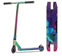 Soke Evo Street Trottinette Freestyle ABEC-9 Carbon - Trottinette Freestyle Adulte pour Skatepark - Trottinette Freestyle Garçons & Filles pour Faire des Tours & Fouets - pour Adolescents 11-15