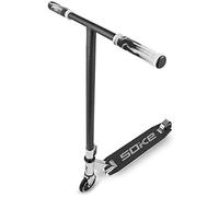 SOKE Evo Street Trottinette Freestyle ABEC-9 Carbon - Trottinette Freestyle Adulte pour Skatepark - Trottinette Freestyle Garçons & Filles pour Faire des Tours & Fouets - pour Adolescents 11-15