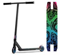 SOKE Evo Street Trottinette Freestyle ABEC-9 Carbon - Trottinette Freestyle Adulte pour Skatepark - Trottinette Freestyle Garçons & Filles pour Faire des Tours & Fouets - pour Adolescents 11-15