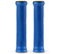 Soke Poignées De Scooter Noir 142x35 mm 2 pièces TPR Caoutchouc Durable Antidérapant Doux Poignées pour Conduite Amateur et Professionnel Couleur Bleu Marine