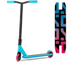 Soke Stunt Scooter GO ! Trottinette avec roulements à Billes ABEC 9 Trottinette pour Adultes et Enfants Trottinette Urbaine Freestyle | 2 Roues | capacité de Charge 100kg (Bleu)